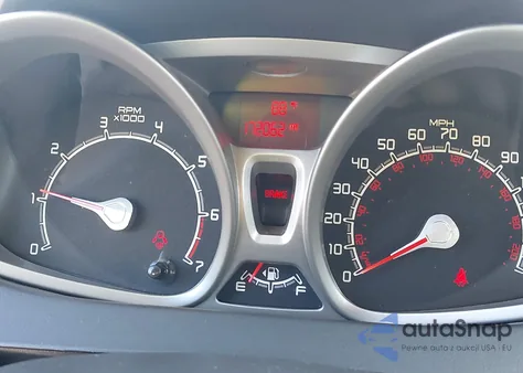 2012 Ford Fiesta Se из США, поврежденный, VIN 3FADP4EJXCM186529